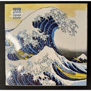 THE GREAT WAVE Katsushika Hokusai  1000 Piece Puzzle NEW SEALED